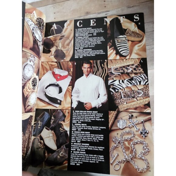 International Male 1996 Holiday Catalog Frank Forbes Cover Vintage 90s Fashion - Picture 4 of 5